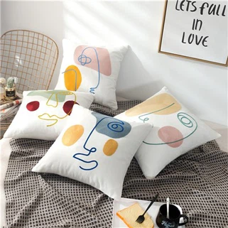 Housse de coussin bohème