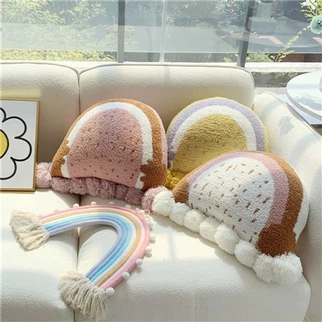 Housse de coussin ronde